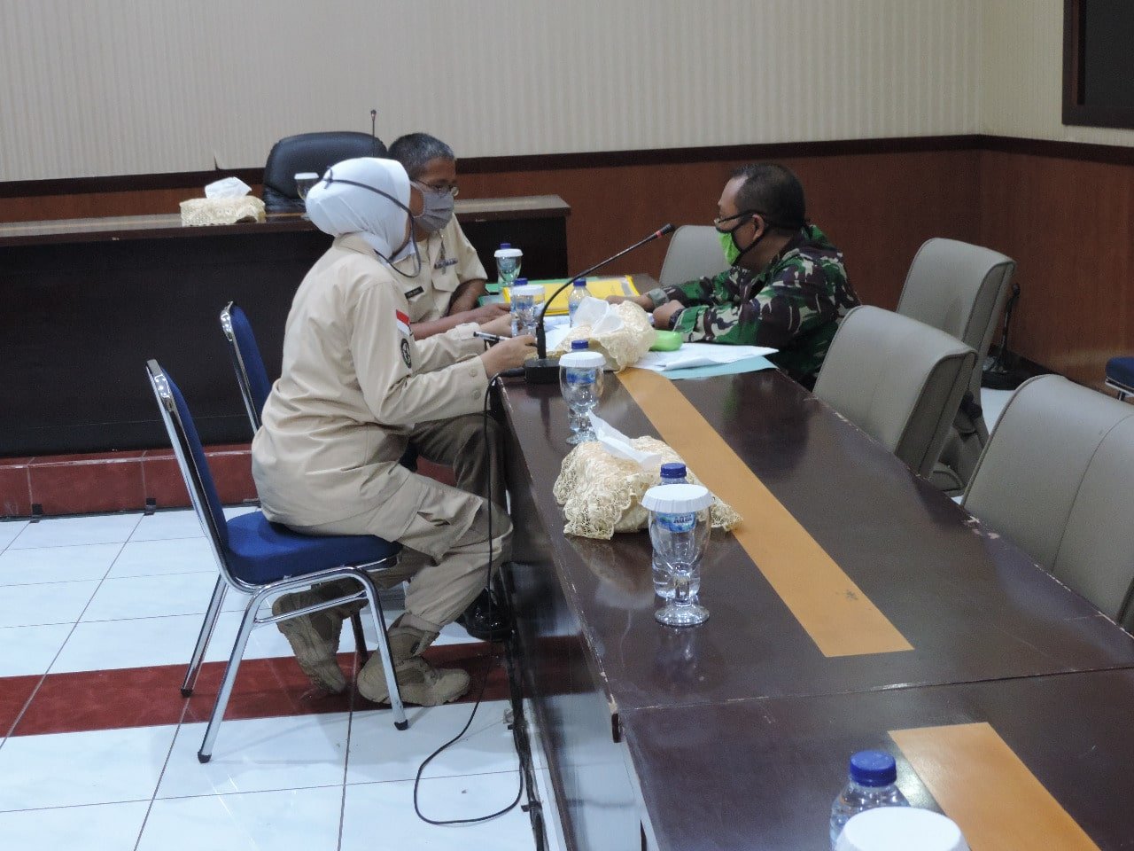 Korem 064/MY Terima Tim Verifikasi Itdam III/Siliwangi