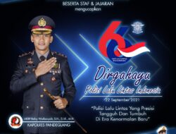 Kapolres Pandeglang Ucapkan Selamat Hari Ulang Tahun Polisi Lalu Lintas