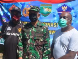 Pembukaan PON XX Makin Dekat, Kodam XVII Cenderawasih Galakkan Vaksinasi Covid-19 di Papua