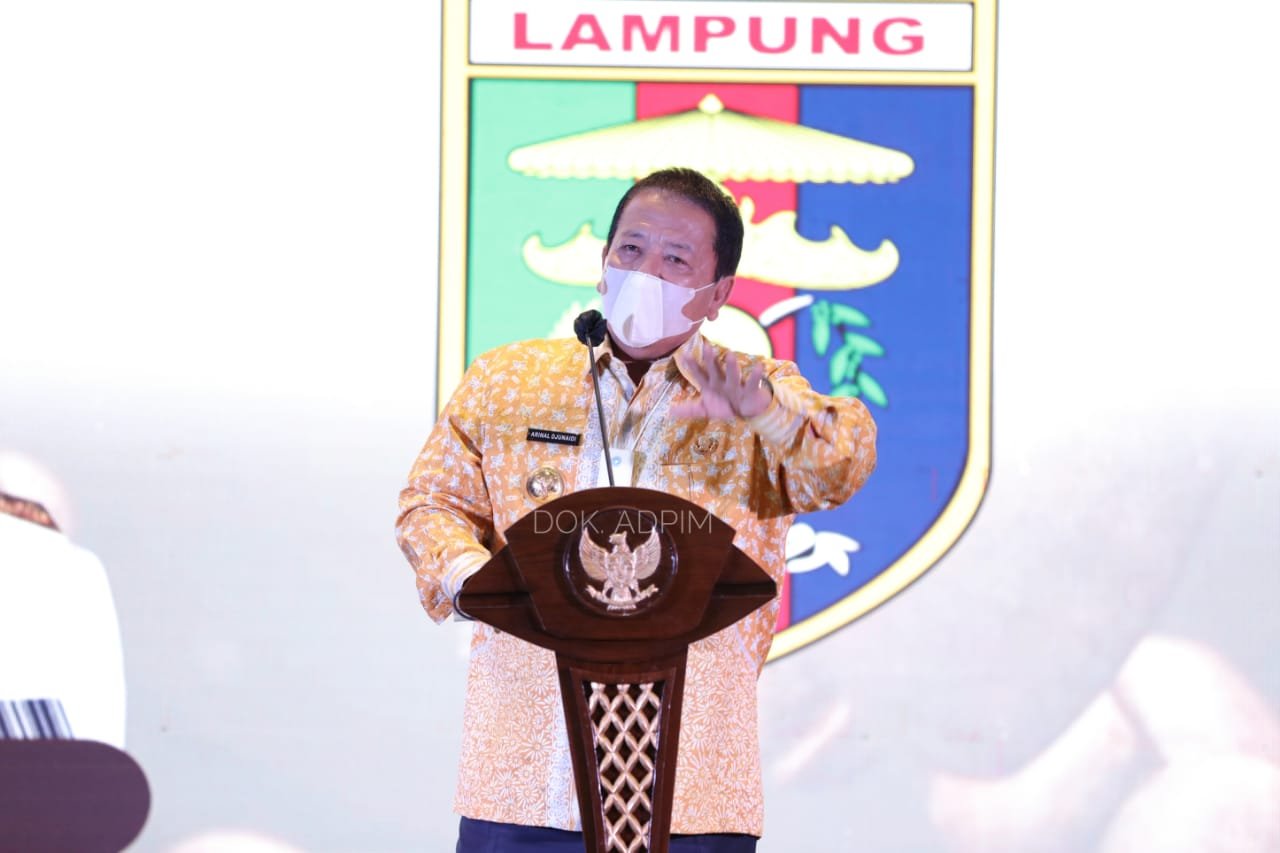 Arinal di Seminar Temu Bisnis: Semua Pihak Inovasi dan Hilirisasi Pemasaran Kopi Lampung