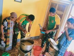 Prajurit Ajusta Ajarkan Warga Binaan Keterampilan Berwirausaha