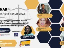 SA Institute Gelar Eksaminasi Pertanggungjawaban Pidana Direksi BUMN atas Keputusan Bisnis