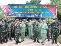 30 Tahun Akmil 1992, Korem 174 dan Universitas Musamus Ciptakan Mesin Penjernih Air Termurah