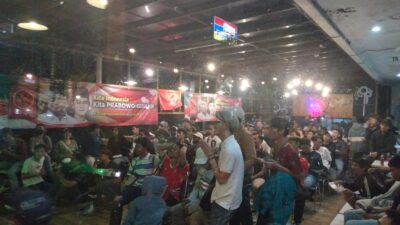Nobar Timnas U-17 Indonesia Meriah di Projo, Hadir Ratusan Peserta