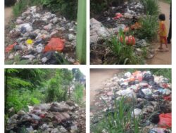 DLHK Kabupaten Tangerang Lamban Tangani Bau Sampah Tak Sedap di Pinggir Jalan