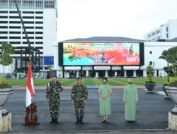 Kasad Terima Laporan Korps Kenaikan Pangkat 12 Perwira Tinggi TNI AD