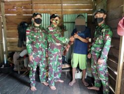 Yonif 642 Terima Tiga Senjata Api Rakitan dari Warga Perbatasan