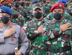Danrem 174 Merauke Dampingi Kunker Panglima TNI dan Kapolri di Mimika