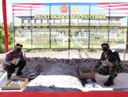 Panglima TNI Letakkan Batu Pertama Mako Guspurla Koarmada I