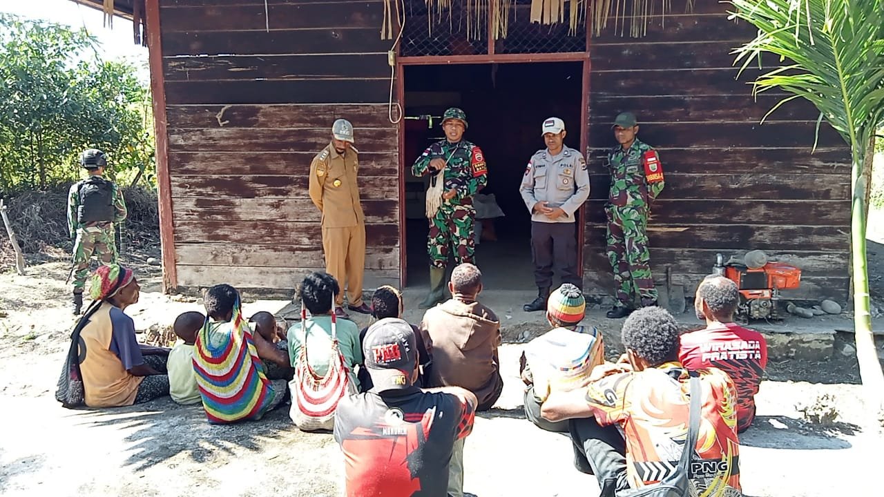 Keberhasilan Satgas Pamtas Yonif 126/KC Tingkatkan Kesejahteraan Pangan di Perbatasan Papua