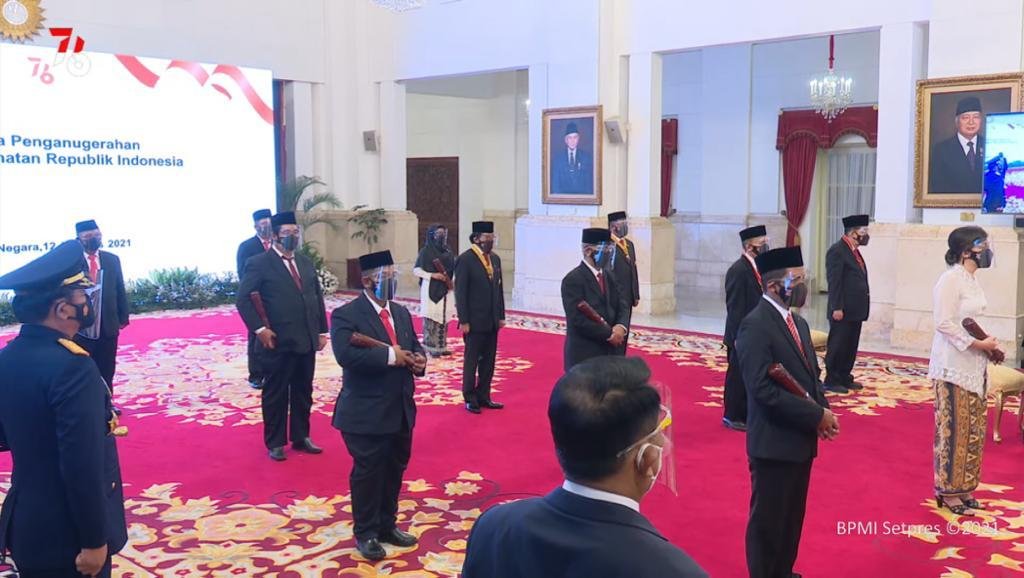 Panglima TNI Hadiri Penghargaan Tanda Kehormatan Republik Indonesia