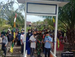 Dandim 1208/Sambas Dampingi Bupati Resmikan Jembatan untuk Infrastruktur