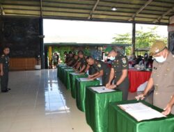 Korem 174/ATW Tandai Komitmen Pelayanan Maksimal dengan Pakta Integritas