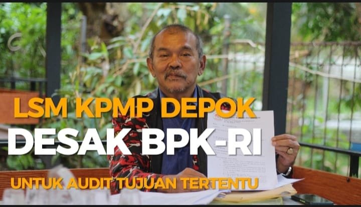 LSM KPMP Depok Minta BPK RI Selidiki Kelebihan Bayar Proyek RSUD Wilayah Timur