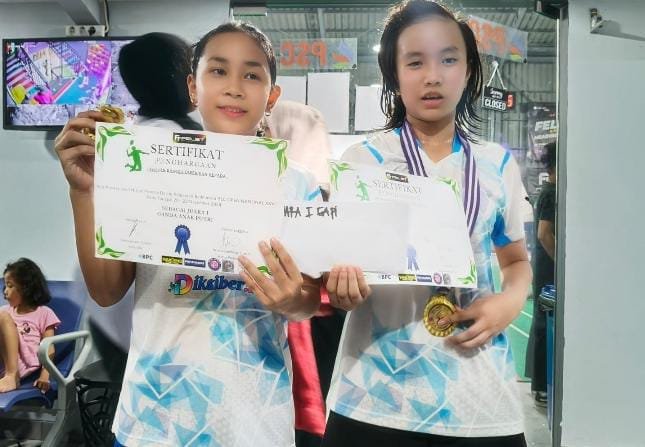 Alita dan Anin Juara Ganda Putri BLC Open 2024