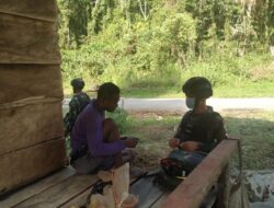 Tulus Satgas Yonif 126/KC Obati Gratis Warga Perbatasan Papua