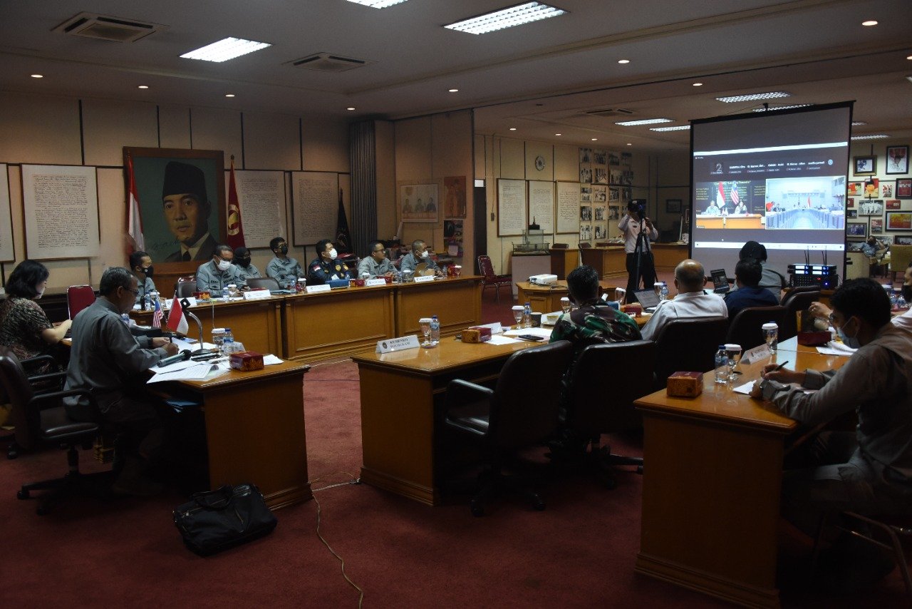 Bakamla RI dan MKN Malaysia Bahas Implementasi MoU Common Guidelines