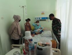 Danrem 174 Merauke Sempat Jenguk Anggota dan Keluarga Sakit di Timika Tengah Kesibukan PON XX