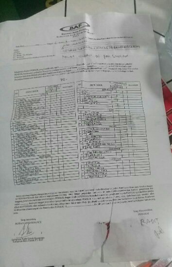 Modus Penarikan Motor Terulang Lagi, Kini Mengatasnamakan Surat BAF