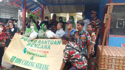LMPI dan IIDI Kota Serang Galang Bantuan untuk Korban Banjir