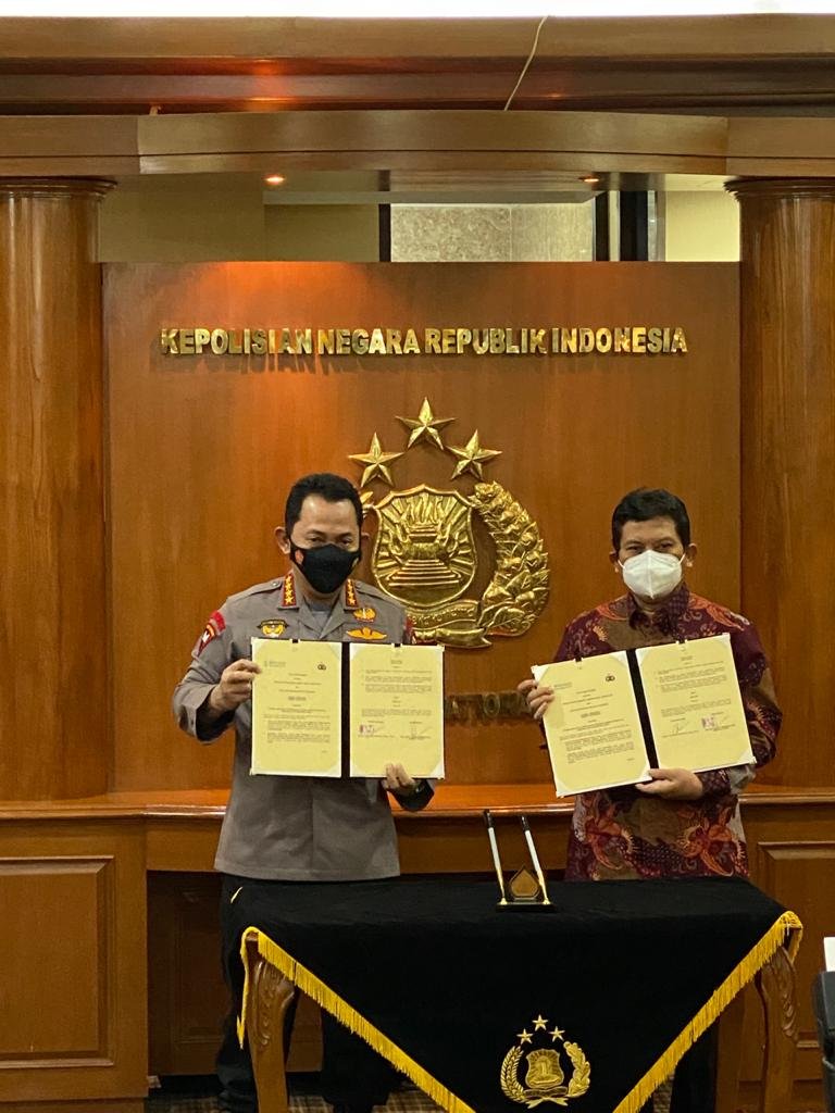 Kapolri dan Dirut BPJS Kesehatan Sepakat Tingkatkan Layanan Kesehatan Pengguna Jalan