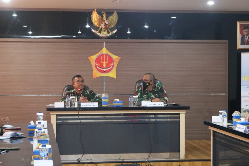 Penutupan Audit Kinerja Itjen TNI Periode IV 2021 di Mako Kogabwilhan I