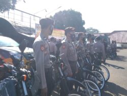 Polres Pandeglang Gelar Apel Siaga Penanggulangan Bencana