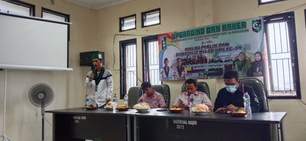 HMI Komisariat STIT Al-Khairiyah Cilegon Gelar Upgrading dan Rakernas