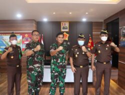 Pangkogabwilhan I Sambut Kunjungan Kepala Kejaksaan Tinggi Kepri