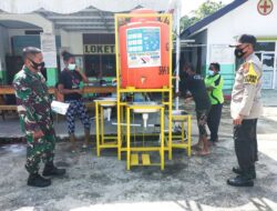 Babinsa Terus Pantau Kepatuhan Warga Terapkan Prokes Covid-19