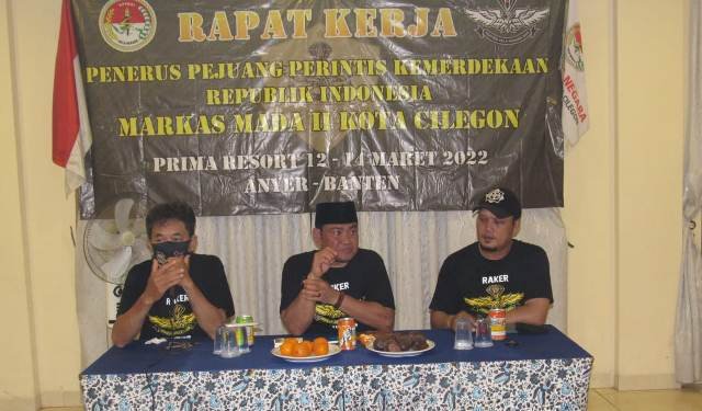 PPPKRI Bela Negara Mada II Cilegon Gelar Rakor Tahun 2022