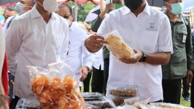 Menteri Sosial Juliari P Batubara Kunjungi dan Sapa Warga Sumatera Utara