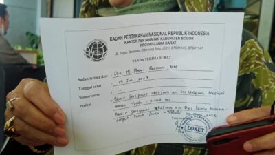 Salinan Putusan MA Nenek Yossi Diserahkan ke BPN Kabupaten Bogor