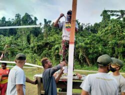 TNI Bangun Fasilitas Olahraga di Papua