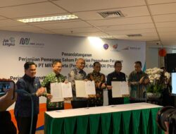 Erick Thohir Saksikan Penandatanganan MOU KAI dan MRT