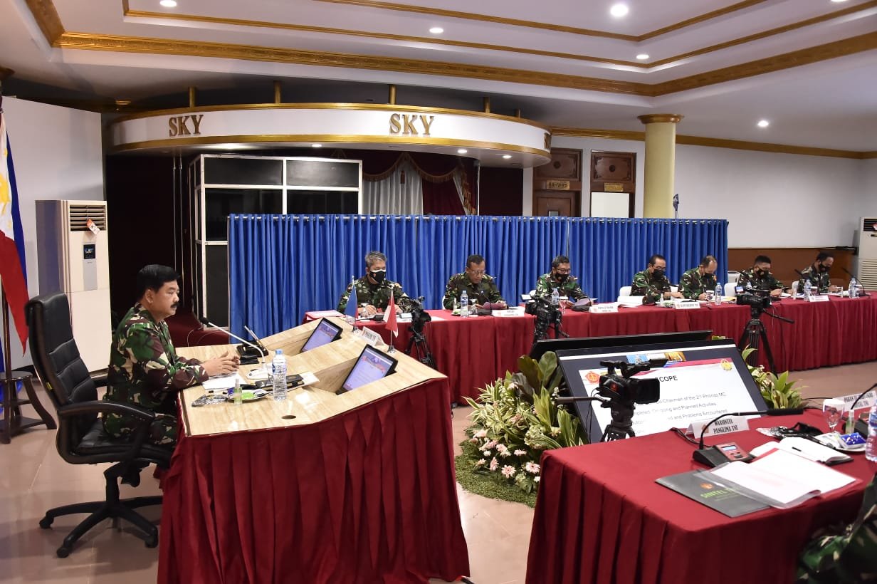 Panglima TNI Buka Sidang Philindo MC Ketiga 2021 Secara Virtual