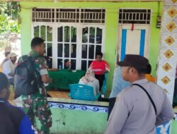 Babinsa Koramil 1710-02/Timika Dampingi Tim Pengembangan Kampung di Distrik Wania