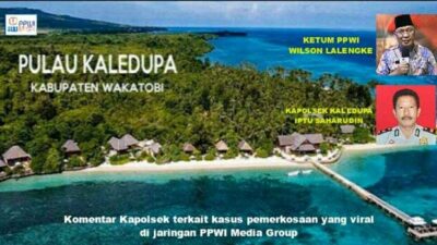 Kapolsek Kaledupa Akui Kelalaian Penanganan Kasus Pemerkosaan Gadis Wakatobi