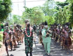 Danrem Merauke Beri Pengarahan ke Prajurit Korem 174/ATW dan Satgas Kolakopsrem