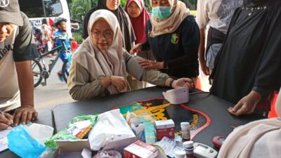 Biddokes Polda dan Polres Cilegon Gelar Bhakti Kesehatan untuk Masyarakat