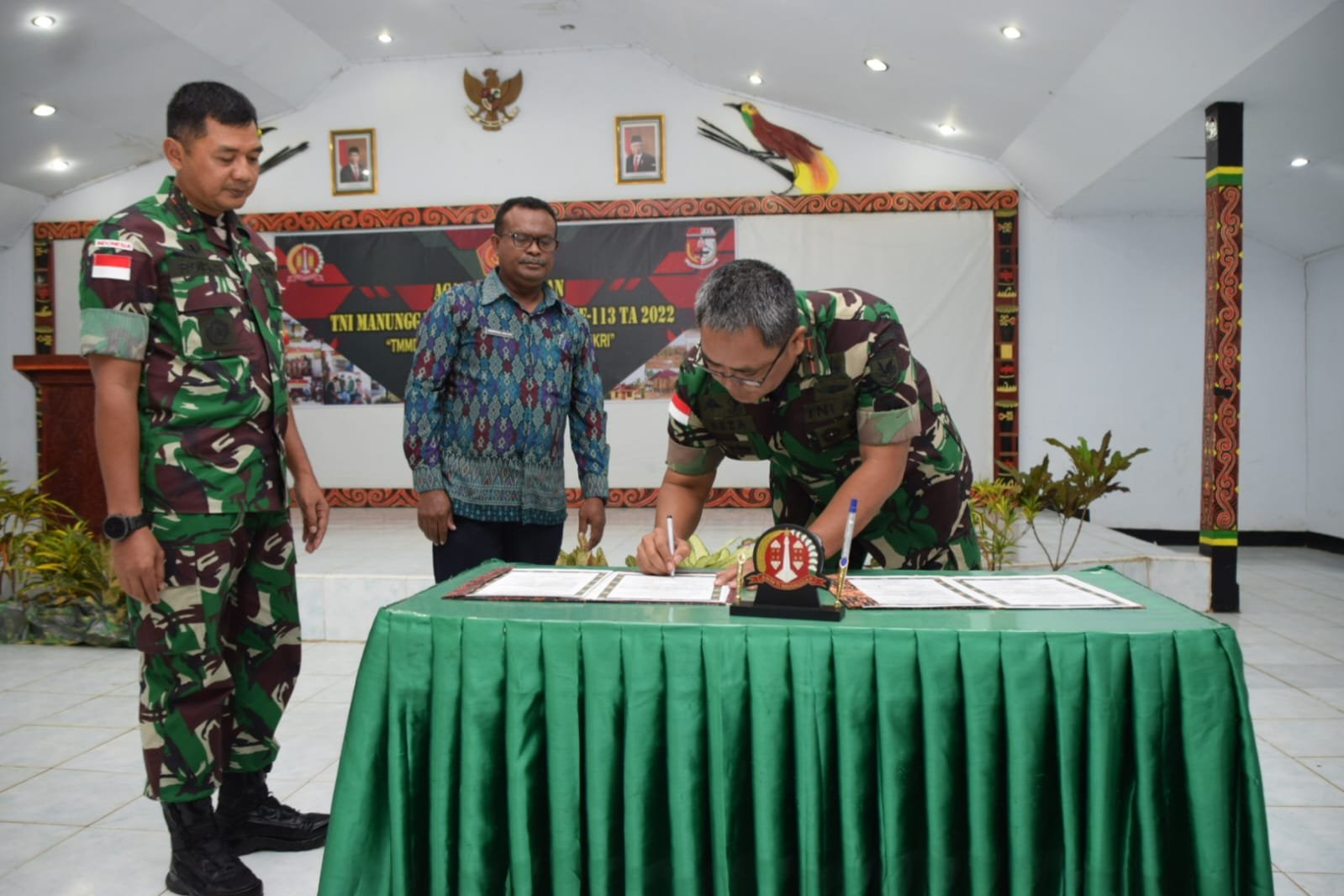 Danrem 174ATW Tutup TMMD Ke-113 di Mappi Papua