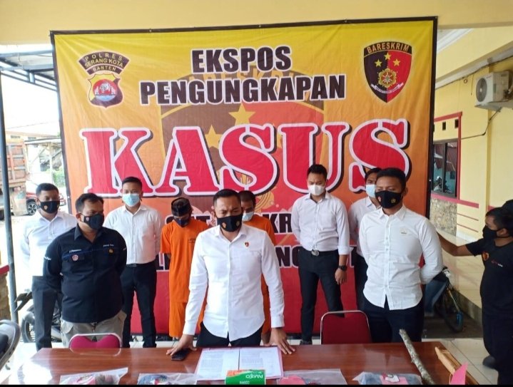 Polres Serang Kota Tangkap Pelaku Pembunuhan