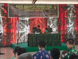 Koperasi Kartika Oro Doro Enakoa Kodim 1710/Mimika Gelar Rapat Akhir Tahun Tutup Buku 2022