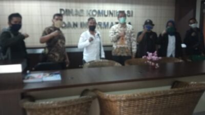PWOIN Kota Depok Jalin Sinergitas Silaturahmi ke Kadiskominfo