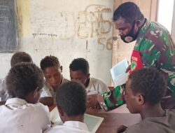 Kepedulian Satgas TMMD Tingkatkan Mutu Pendidikan