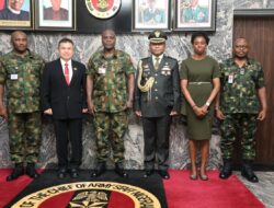 Atase Pertahanan RI Dampingi Dubes Bertemu Kasad Nigeria Bahas Kerja Sama Militer