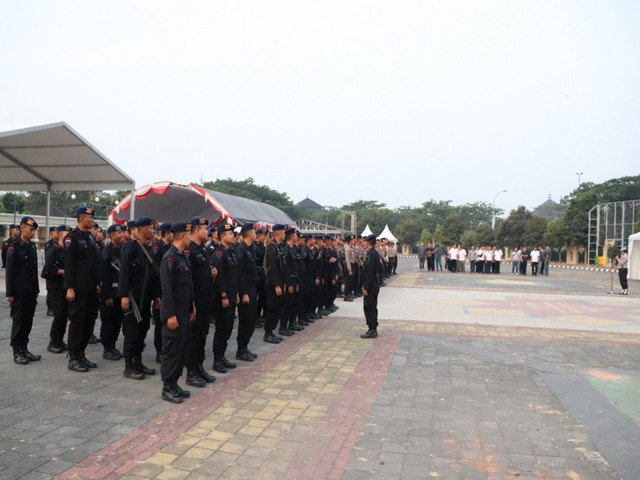 Kunjungan Kerja Menteri BUMN Dijaga Ketat 220 Personil TNI dan Polri