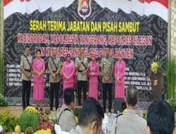 Polda Banten Lantik Kabid Propam dan Tiga Kapolres Baru