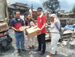 DPC PSI Cengkareng Peduli Korban Kebakaran