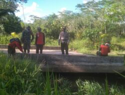 Tim Terpadu Cek Kondisi Air di Desa Sungai Baru untuk Cegah Kebakaran